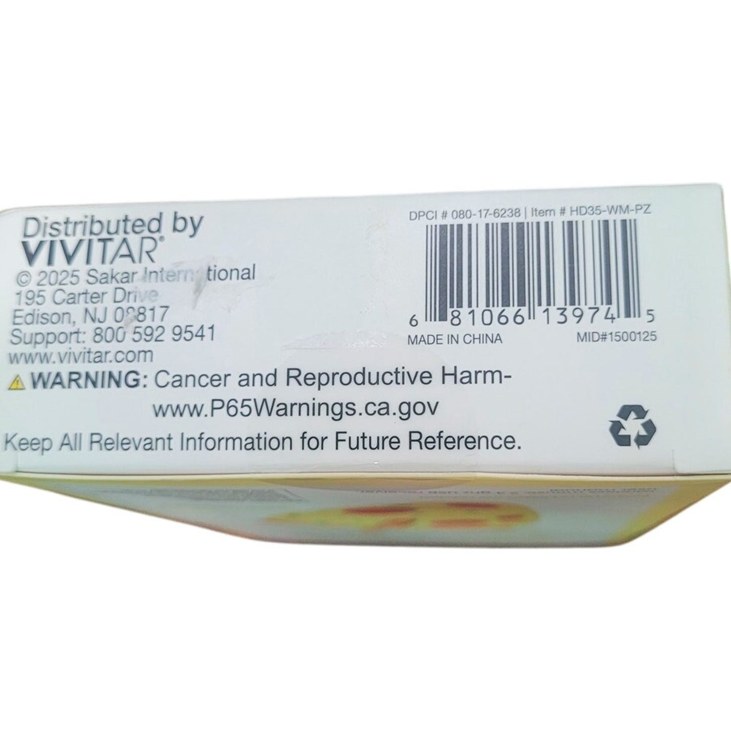 Vivitar 'Pizza' Novelty Wireless Computer Mouse – Yellow – Optical Scroll