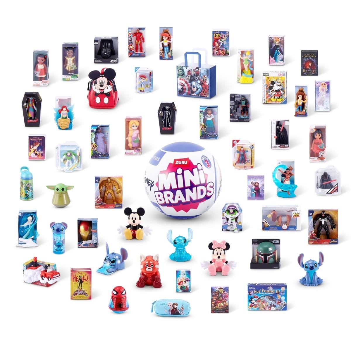 ZURU Mini Brands Disney Store Edition Series 3 Capsule Collectible Minis