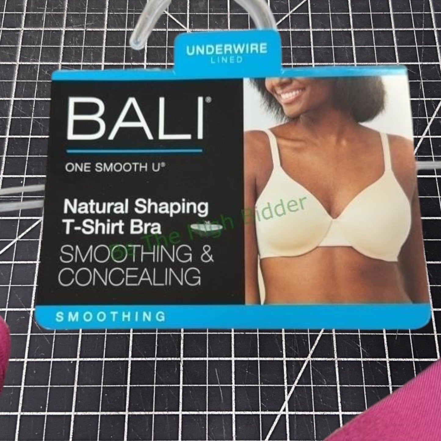 Bali One Smooth U Smoothing Concealing Underwire Bra – Deep Cerise – 3W11 – 38D