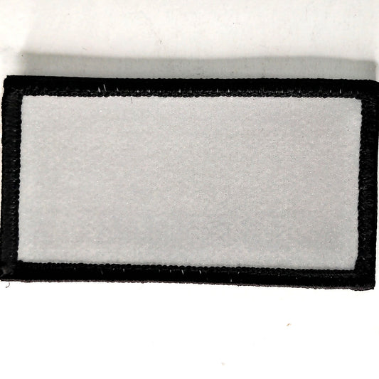 Reflective Novelty Patch 3‑3/8 × 1‑7/8 Hook Back, Low-Light Enhanced Recognition