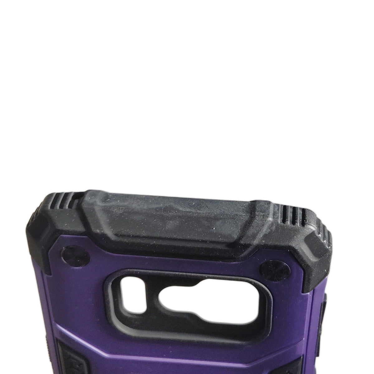 Purple Rugged Kickstand Phone Case with Screen Protector For Galaxy S8 Phone