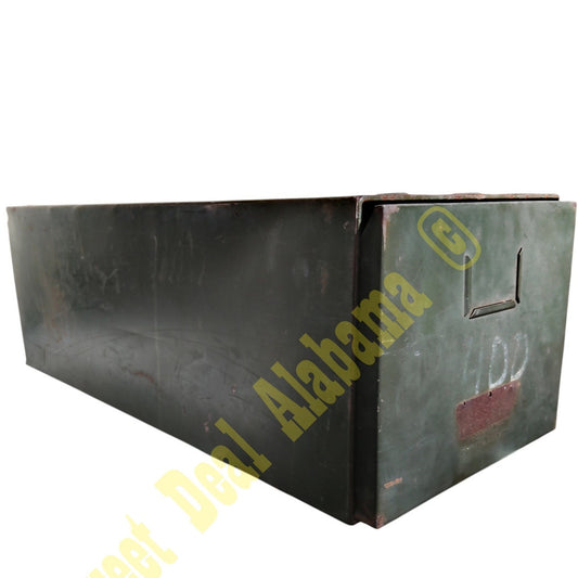 1960's 6x9 Index Card File Box- Safe-T-Stak, Diebold Inc, 10.75"W x 8.5"H x 24"D