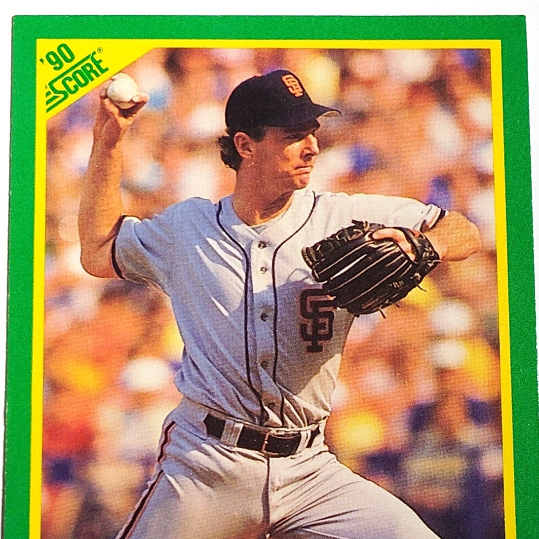 1990 Score Mike Krukow #215 San Francisco Giants Pitcher MLB Baseball EX