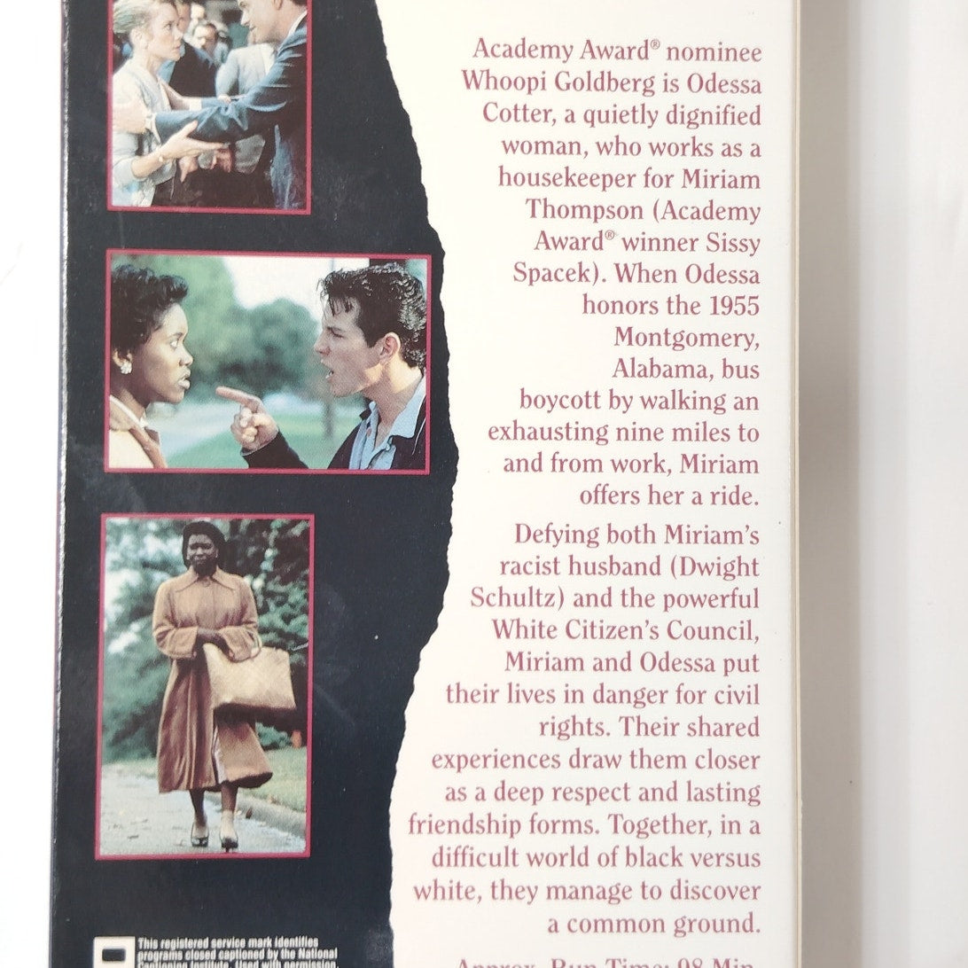 The Long Walk Home VHS 1991 Whoopi Goldberg Sissy Spacek Drama