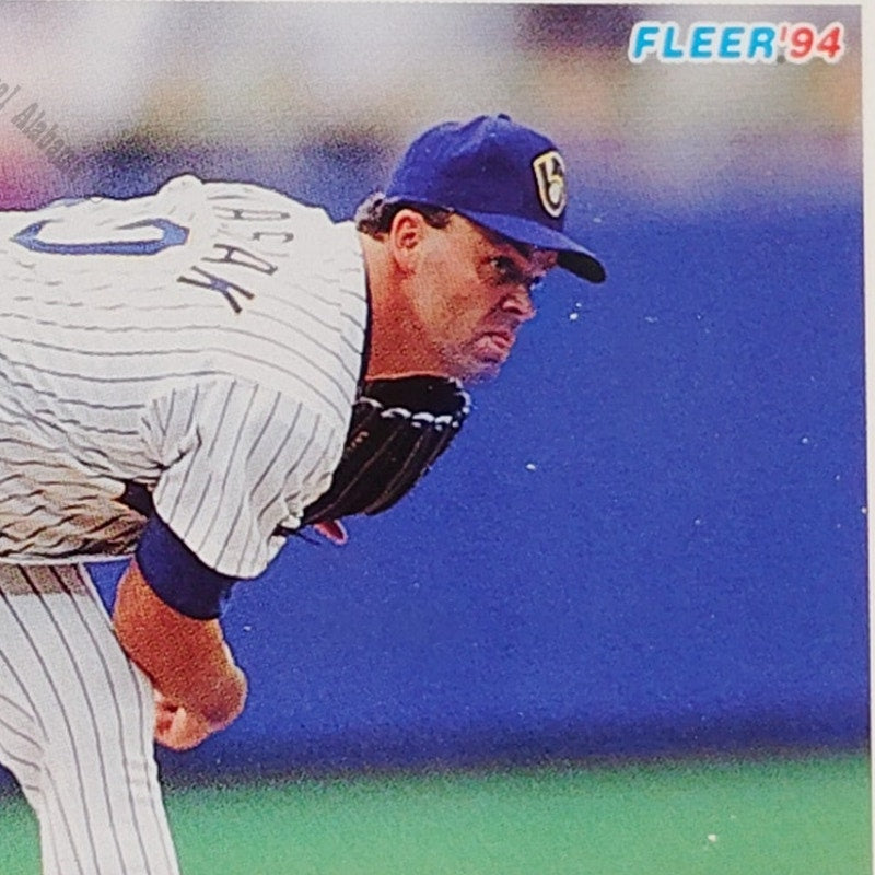 Mike Ignasiak, Milwaukee Brewers, #179,  1994 Fleer Baseball Collector's Card