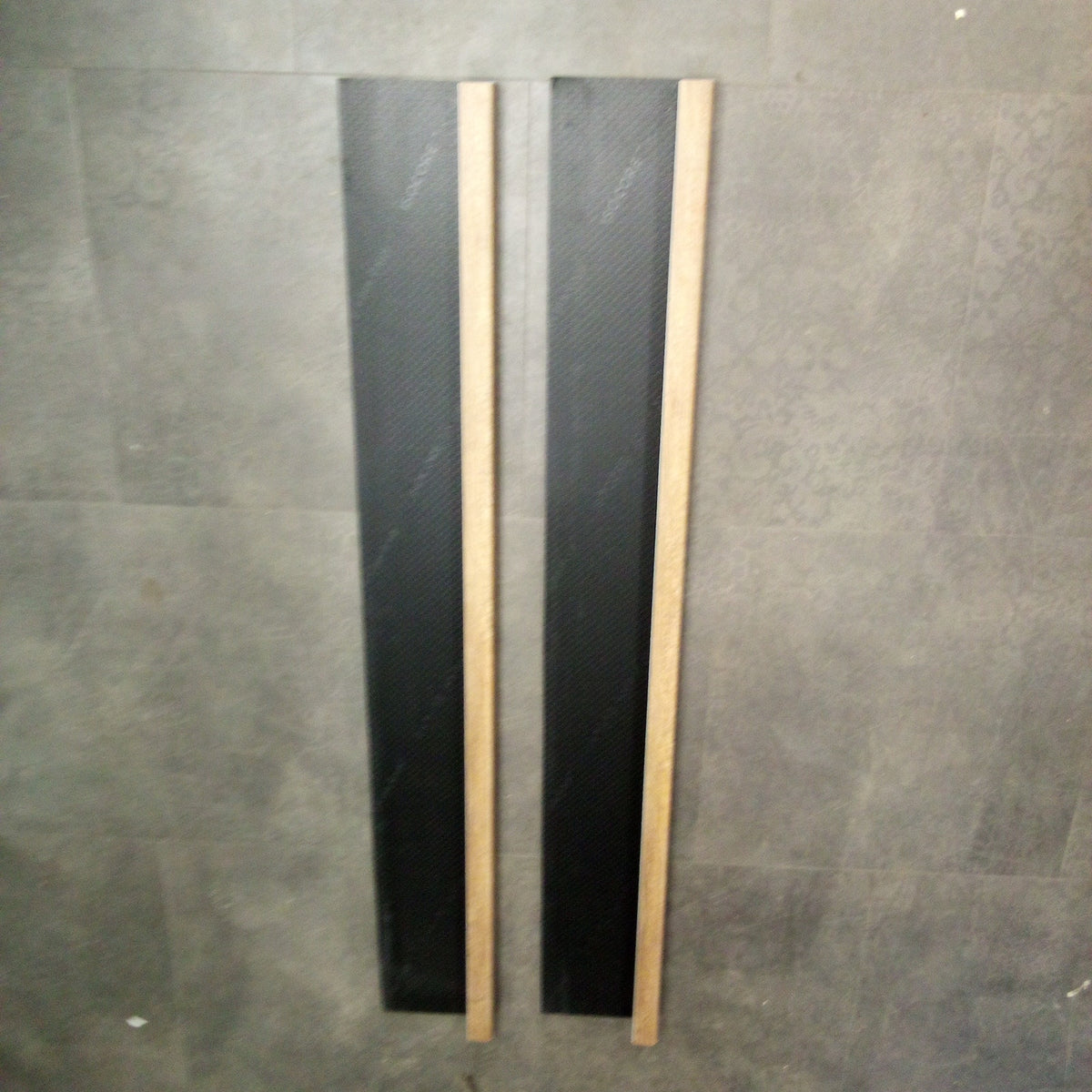 Step Solution Butler Hickory Vinyl Stair Tread 2-Pack 46 in. x 7 in. Non-Slip