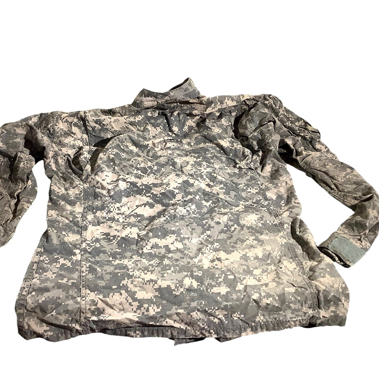 UNIVERSAL COAT, ARMY COMBAT UNIFORM, FLAME RESISTANT, EUC, SIZE: MEDIUM/LONG
