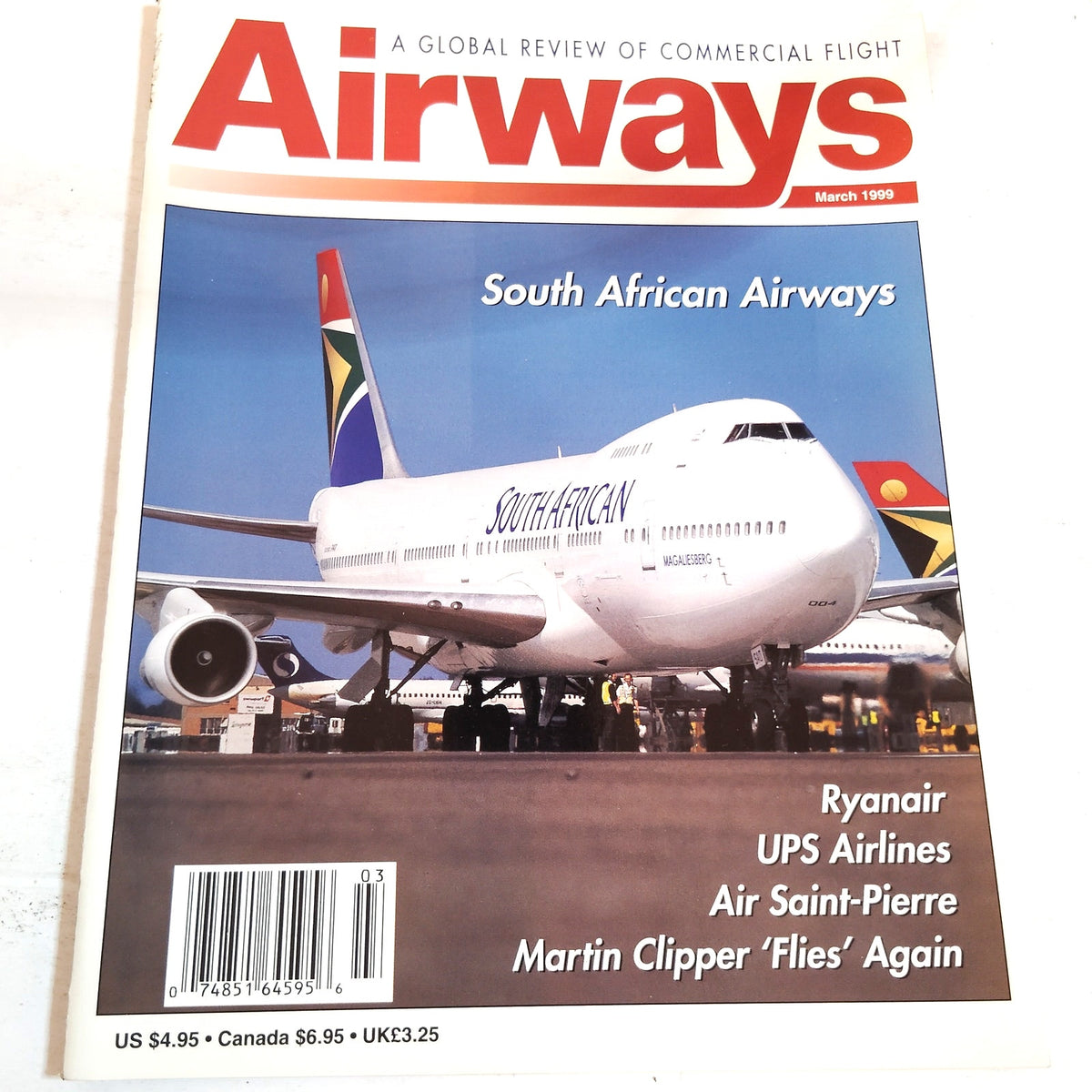 Airways Magazine March 1999 - South African Airways Global Review Issue