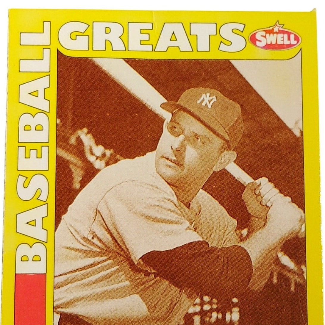 1990 Swell Baseball Greats Gene Woodling #101 New York Yankees OF Baseball NM