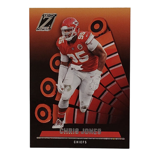 Chris Jones, Kansas City Chiefs, NFL 2022 Panini-Zenith Card 82, EX/NM