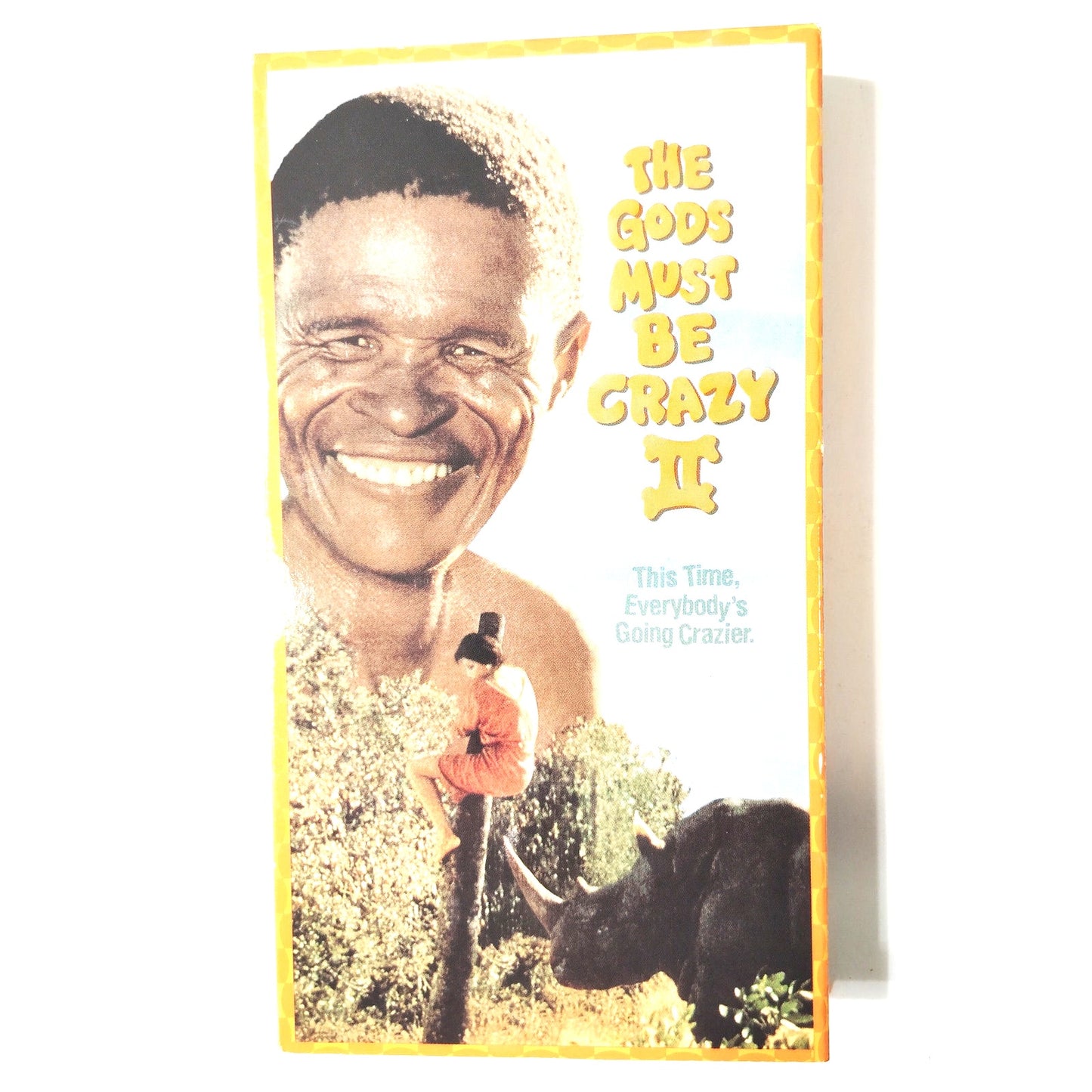 The Gods Must Be Crazy II VHS 1990 N!xau Jamie Uys Comedy Adventure Sony