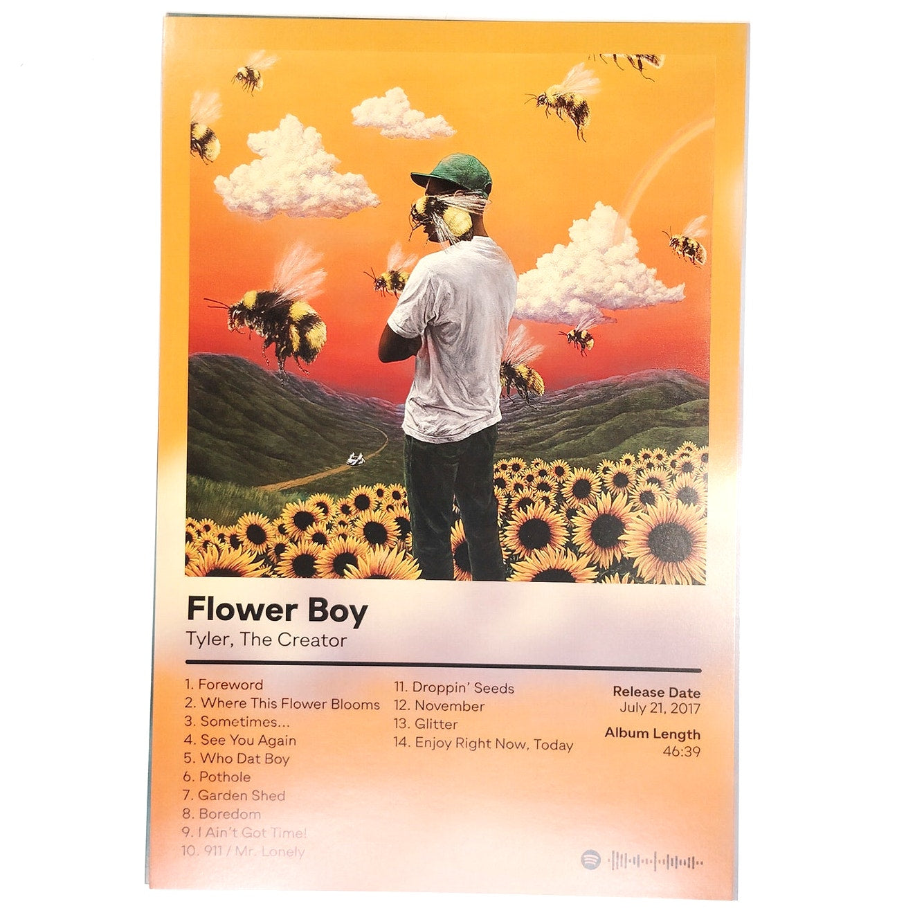 6 Album Cover Posters 8×12 Card Stock Wall Collage Prints Hip Hop Art Set
