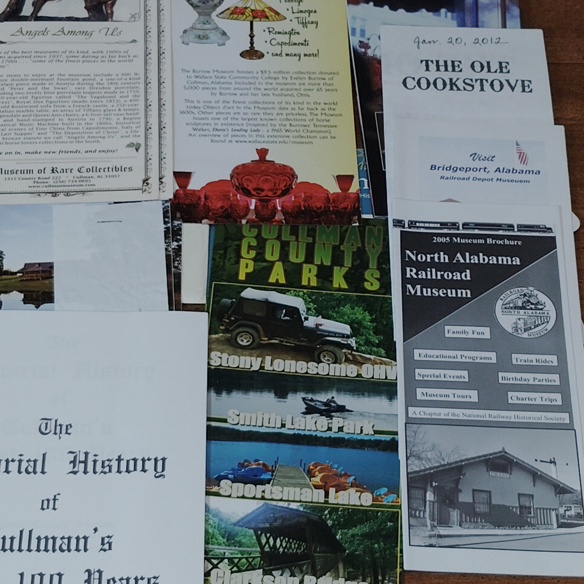 Cullman Alabama Travel Ephemera Collection 2005-2012 - Maps & Photos