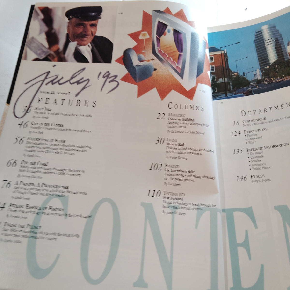 Delta SKY Magazine - July 1993 - Vintage In-Flight Travel & Lifestyle In-flight