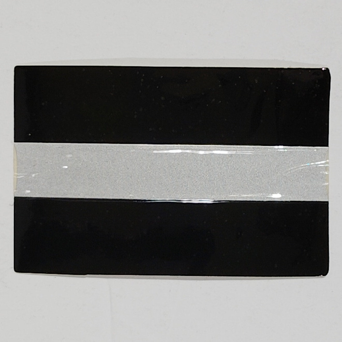 Blue Line American Flag Vinyl Decal 3" x 2" Inside Window Mount – Police Support