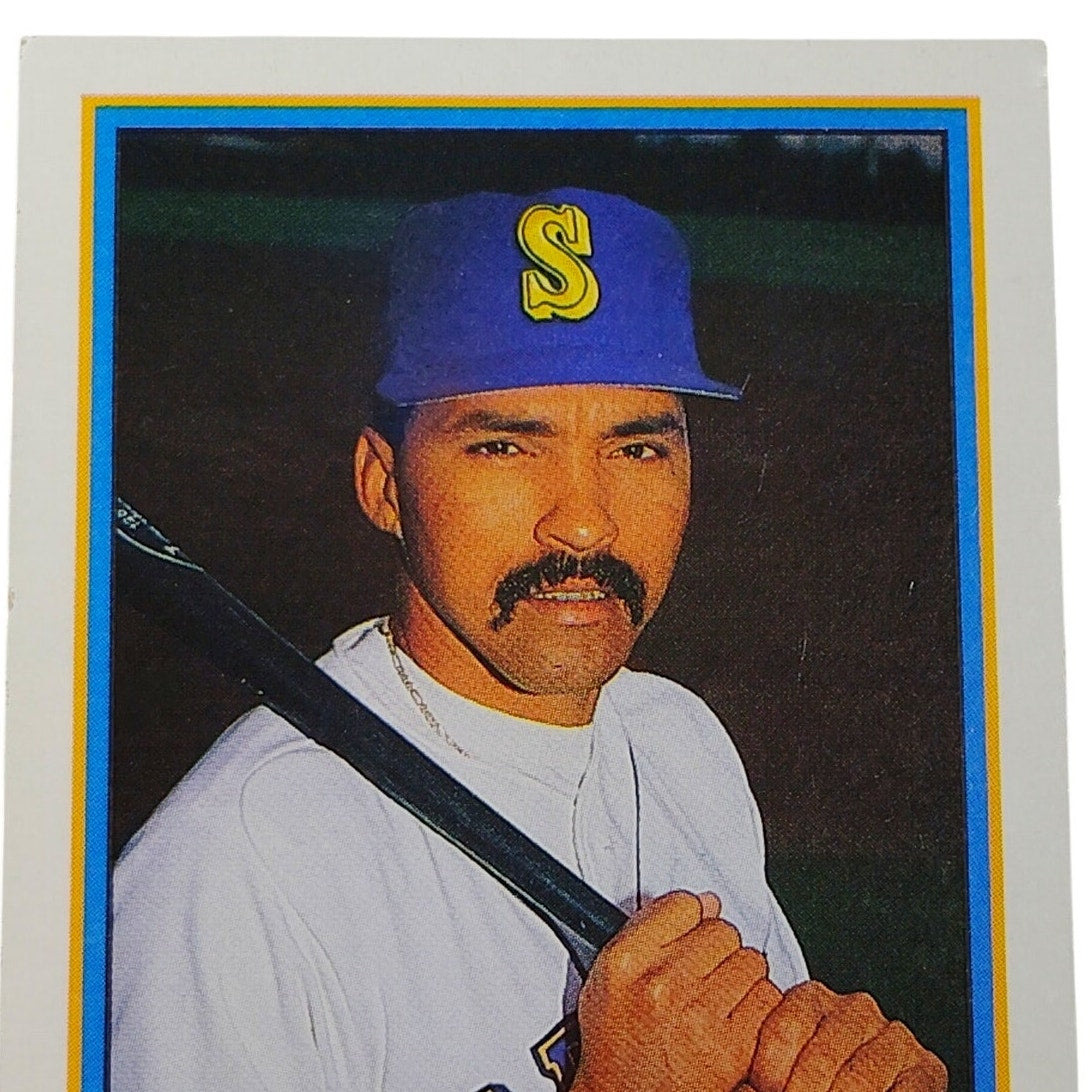1991 Bowman Henry Cotto #244 Seattle Mariners Outfielder Baseball Card NM