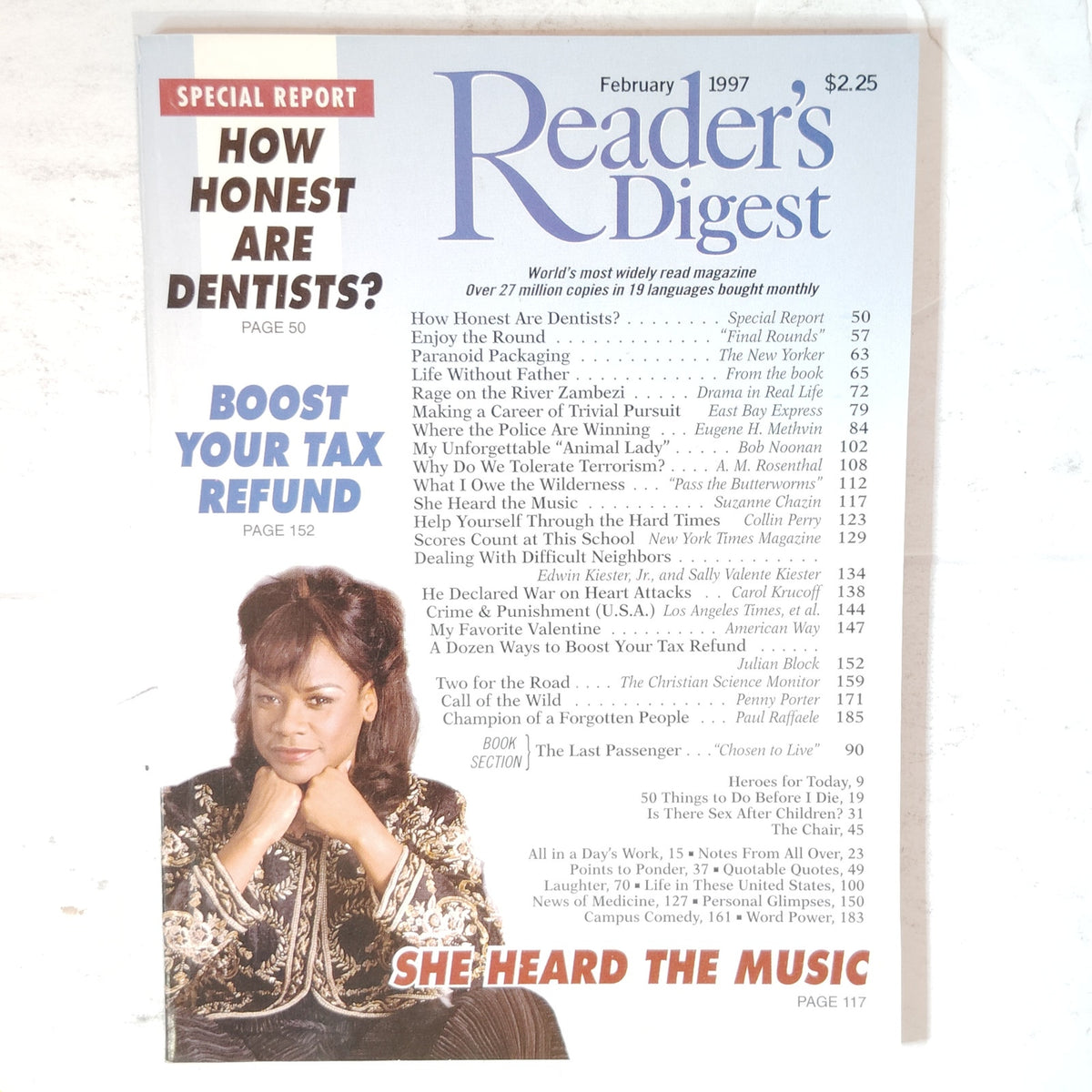 Reader's Digest Magazine February 1997 Vol. 150 No. 898 Vintage Back Issue