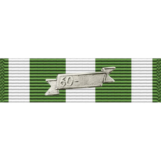 Republic of Vietnam Campaign Medal Ribbon with Device.  1-3/8" x 3/8"