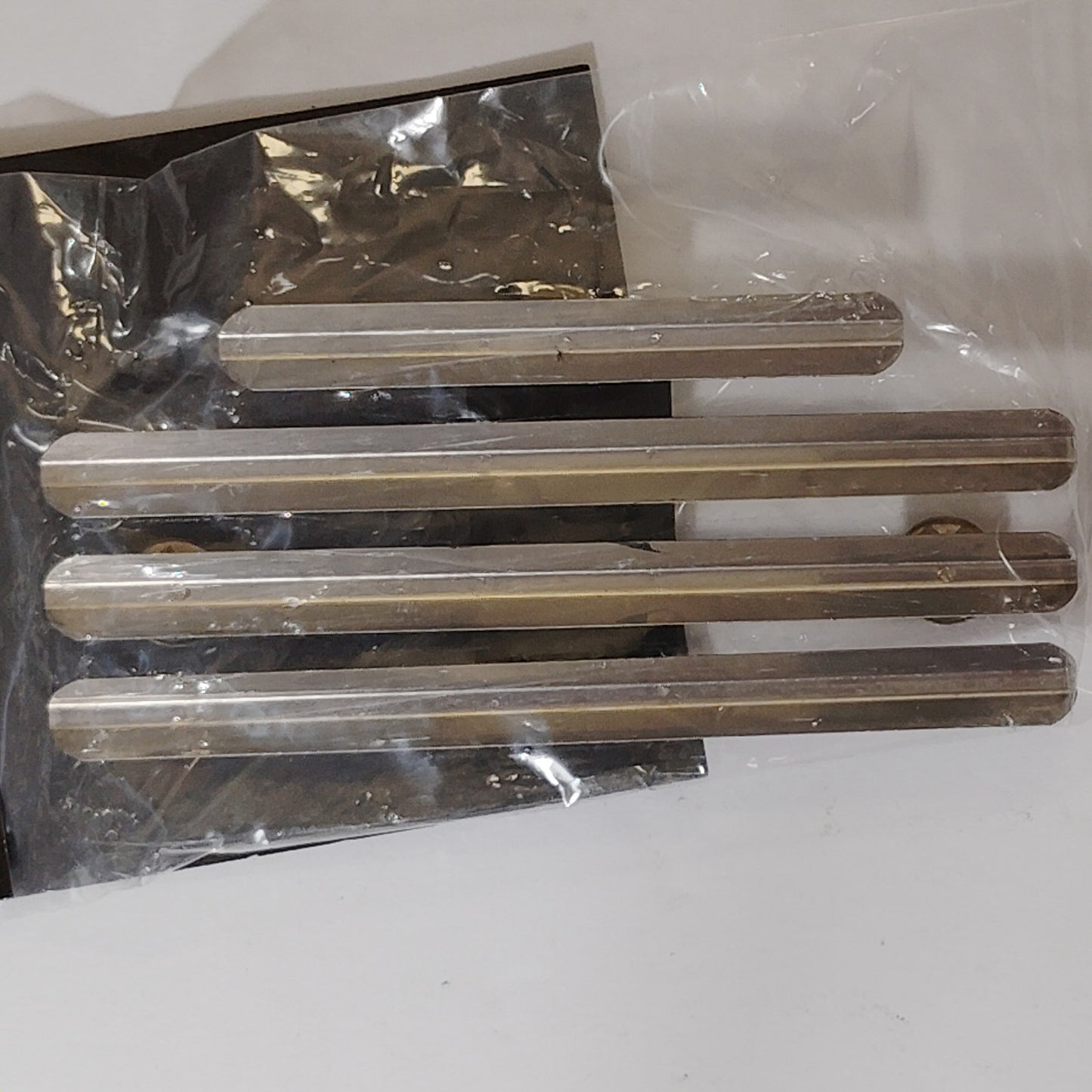 Mounting Rack Bar - 11 Ribbons (3/3/3/2 Centered w/ 1/8" Gap)  No-Shine Insignia