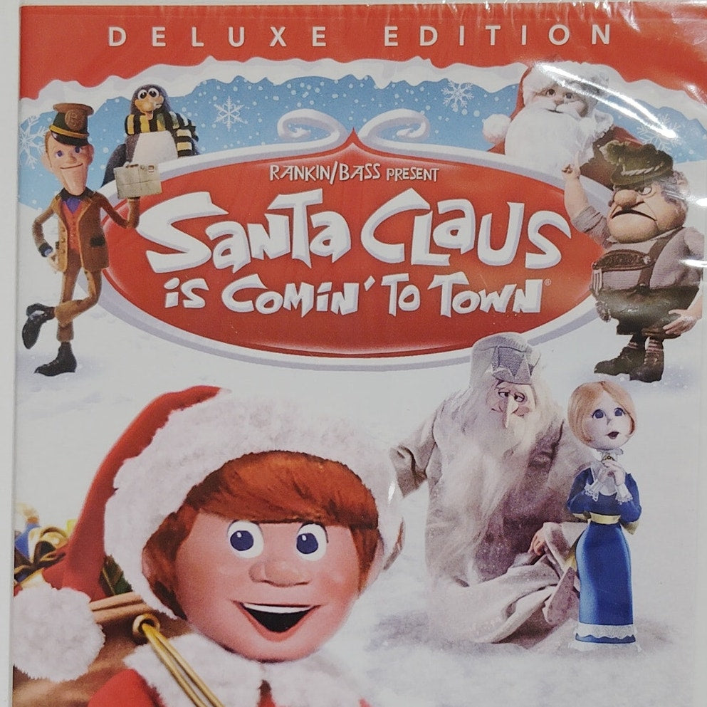 Santa Claus Is Comin’ to Town (DVD, Deluxe Ed, 2018) Rankin/Bass Holiday Classic