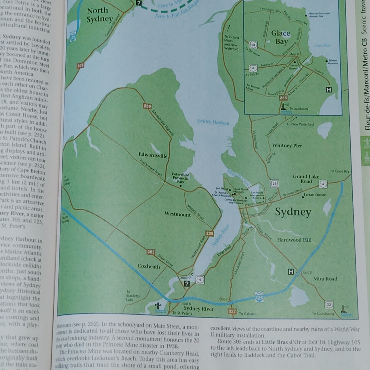 2002 Nova Scotia Canada Travel Guides & Ephemera Lot - Halifax Sydney Lighthouse