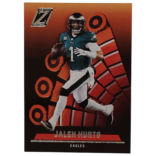 Jalen Hurts, Philadelphia Eagles, NFL 2022 Panini-Zenith Card 20 , EX/NM