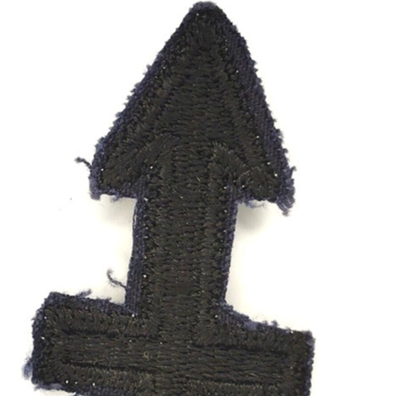 US Army 32nd Infantry Division SSI Patch Vintage NOS Black Sew‑On 3‑1/4 × 1‑1/4"