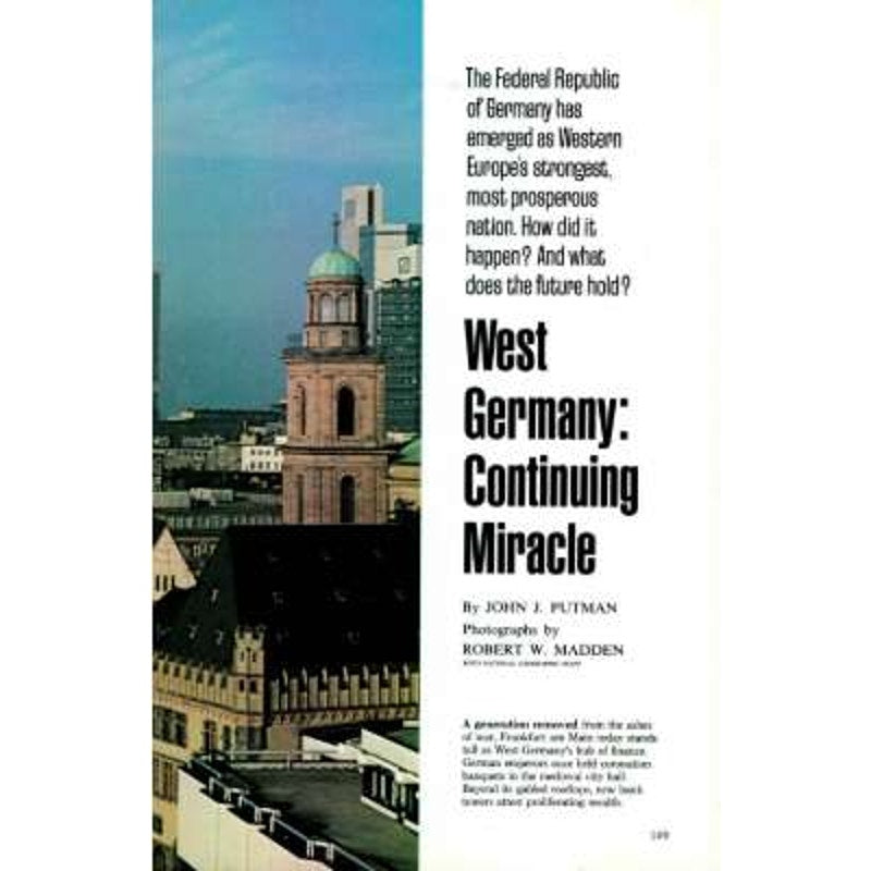 National Geographic Magazine Aug 1977, Air-Safety, W Germany Soviet Union India