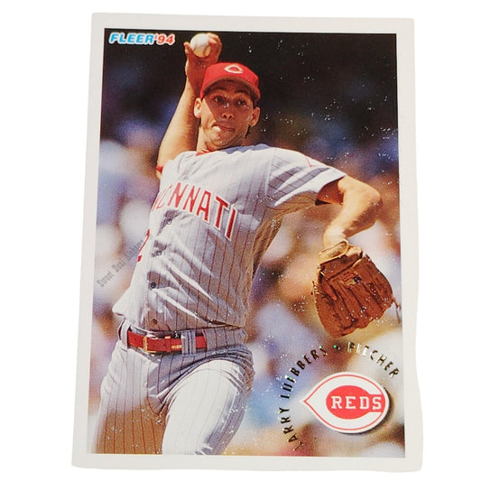Larry Luebbers, Cincinnati Reds, #415, 1994 Fleer Baseball Collector's Card