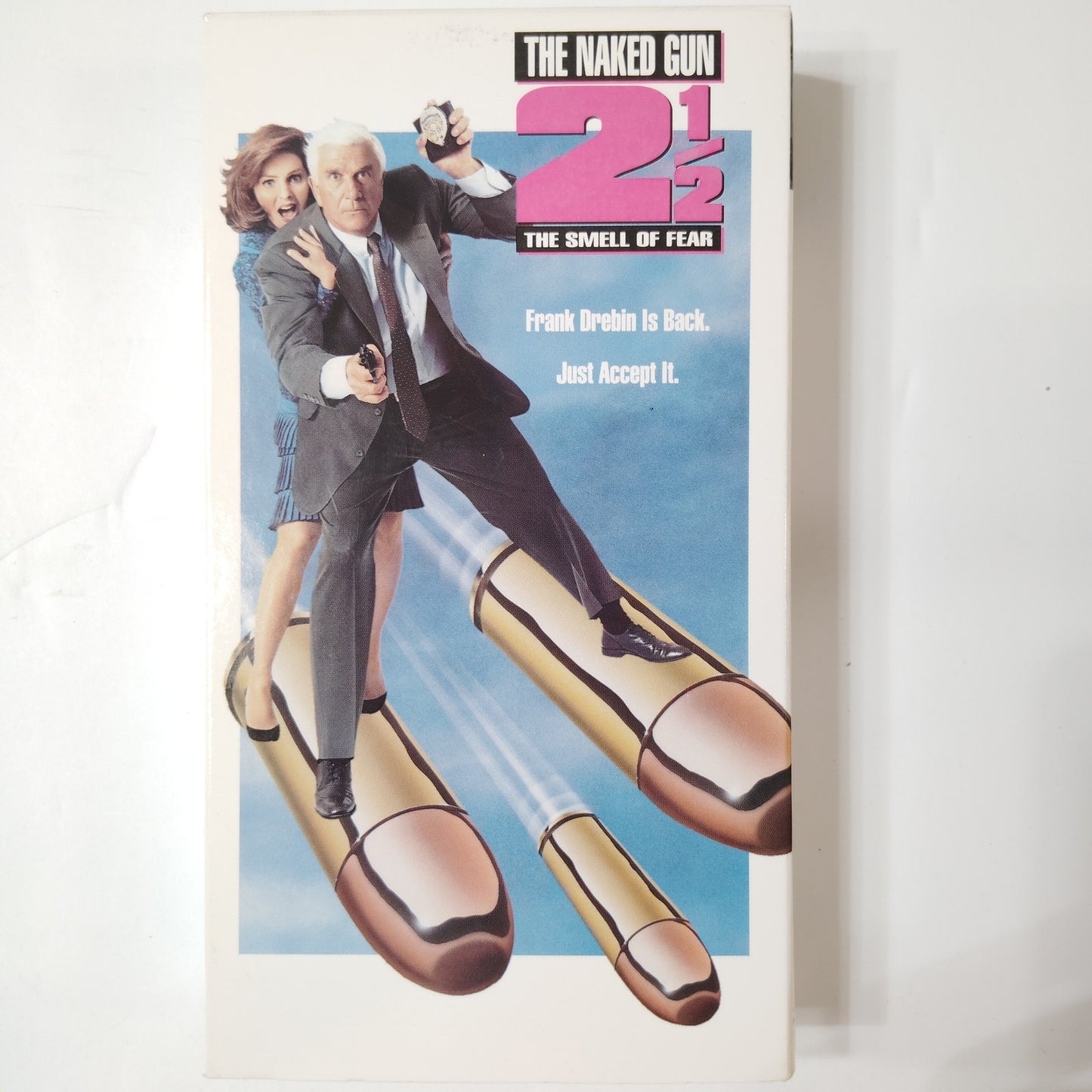 Naked Gun 2½ The Smell of Fear VHS 1991 Leslie Nielsen Comedy