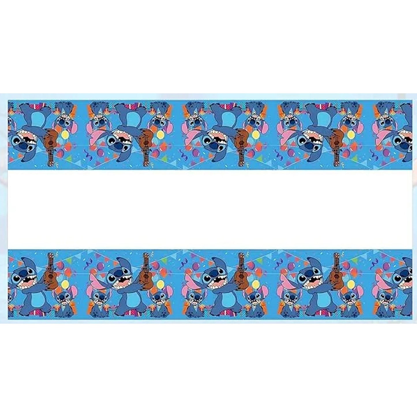 Cartoon (Lilo & Stitch) Party Tablecloth 42.5" × 70.8" Disposable Plastic Cover