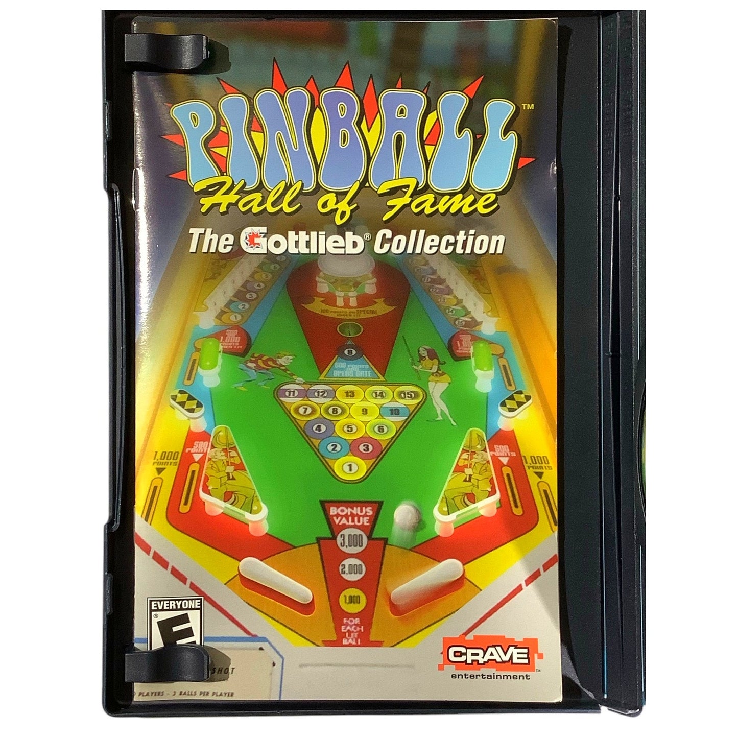Pinball Hall of Fame The Gottlieb Collection [PlayStation 2 2004] PS2, EUC