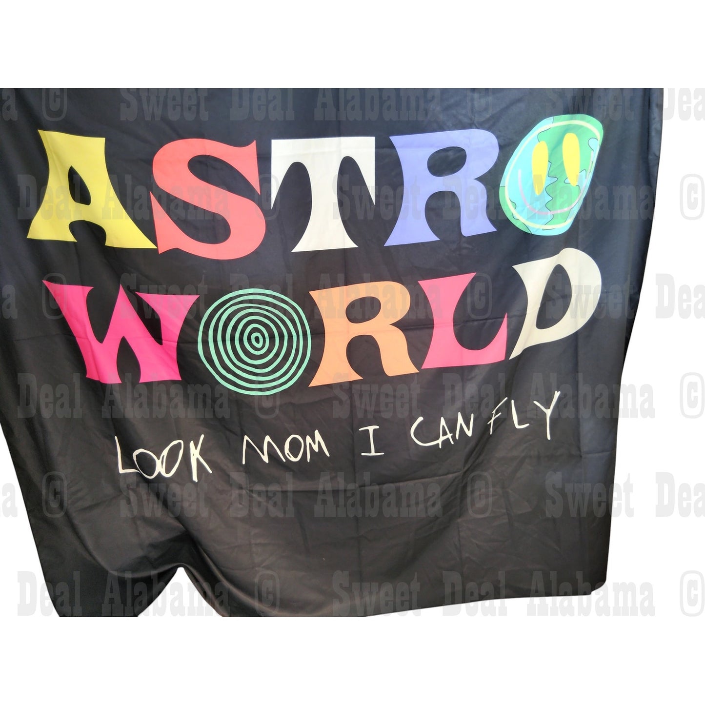 Astroworld Tapestry – Look Mom I Can Fly, Wall Hanging Art Decor 58"x50"
