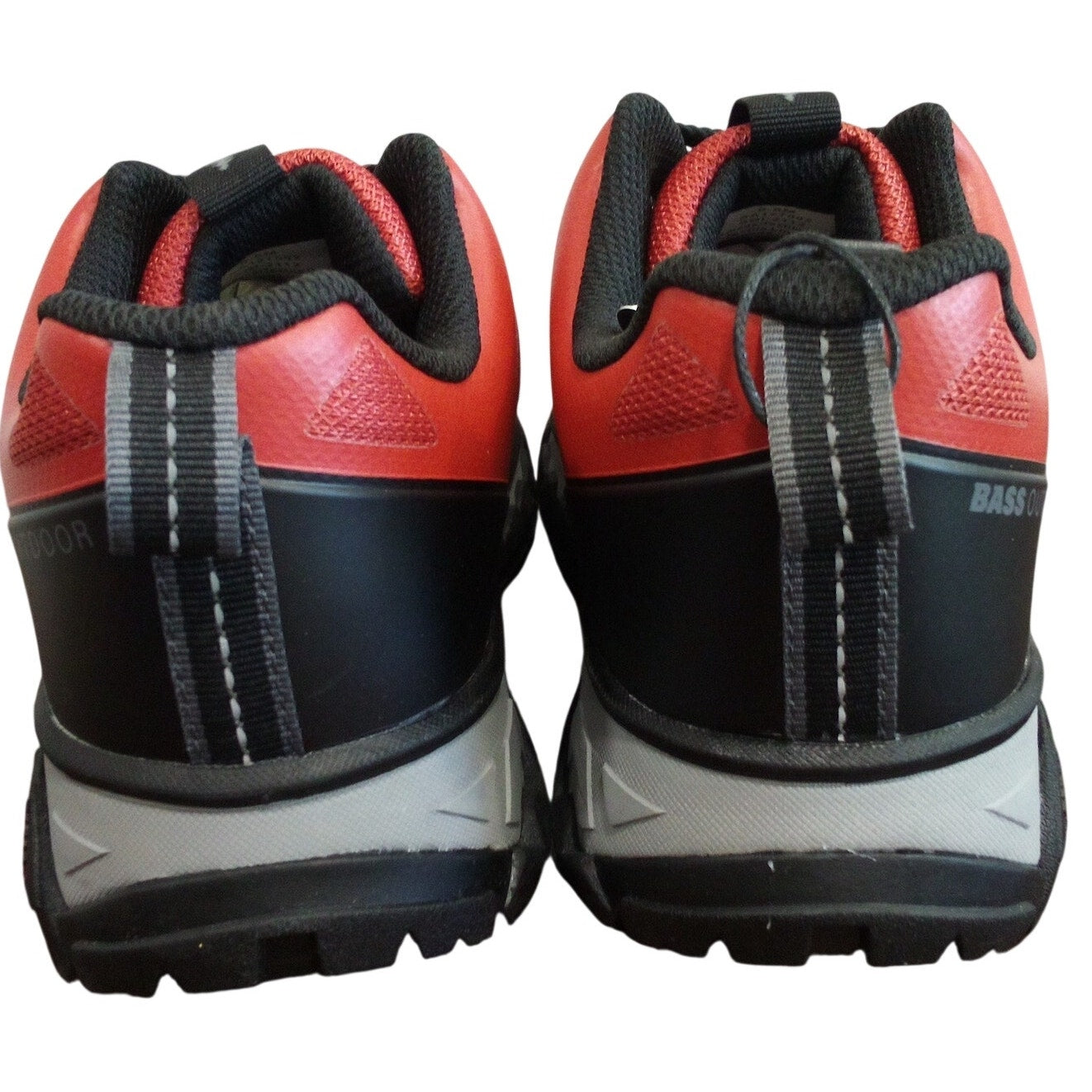 Bass Outdoor Women’s Peak Seamless Hiking Shoes – Red – 6.5