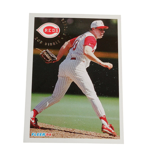 Rob Dibble, Cincinnati Reds, #409, 1994 Fleer Baseball Collector's Card