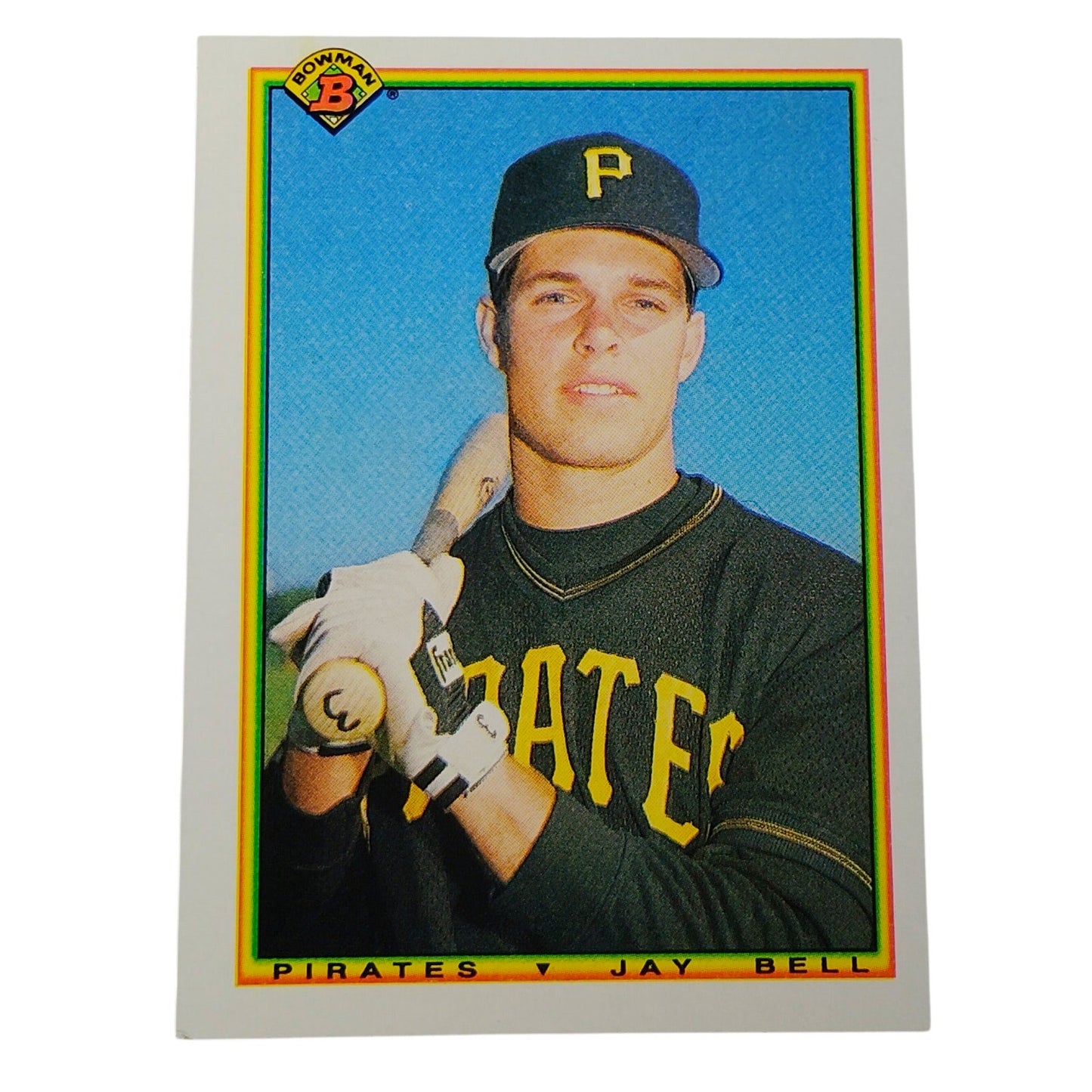 1990 Bowman Jay Bell #174 Pittsburgh Pirates Shortstop MLB Baseball Card NM