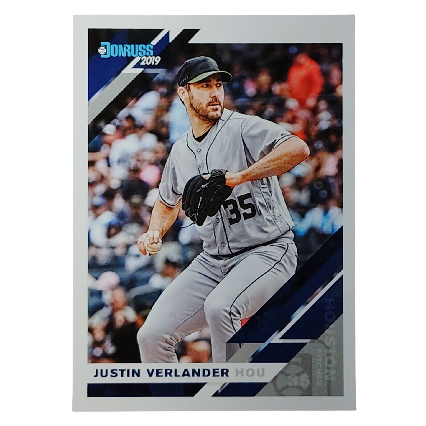 2019 Donruss Justin Verlander #172 Houston Astros Pitcher Variation - VG/EX