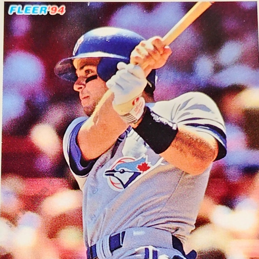 Ed Sprague, Toronto Blue Jays, #342, 1994 Fleer Baseball Collector's Card