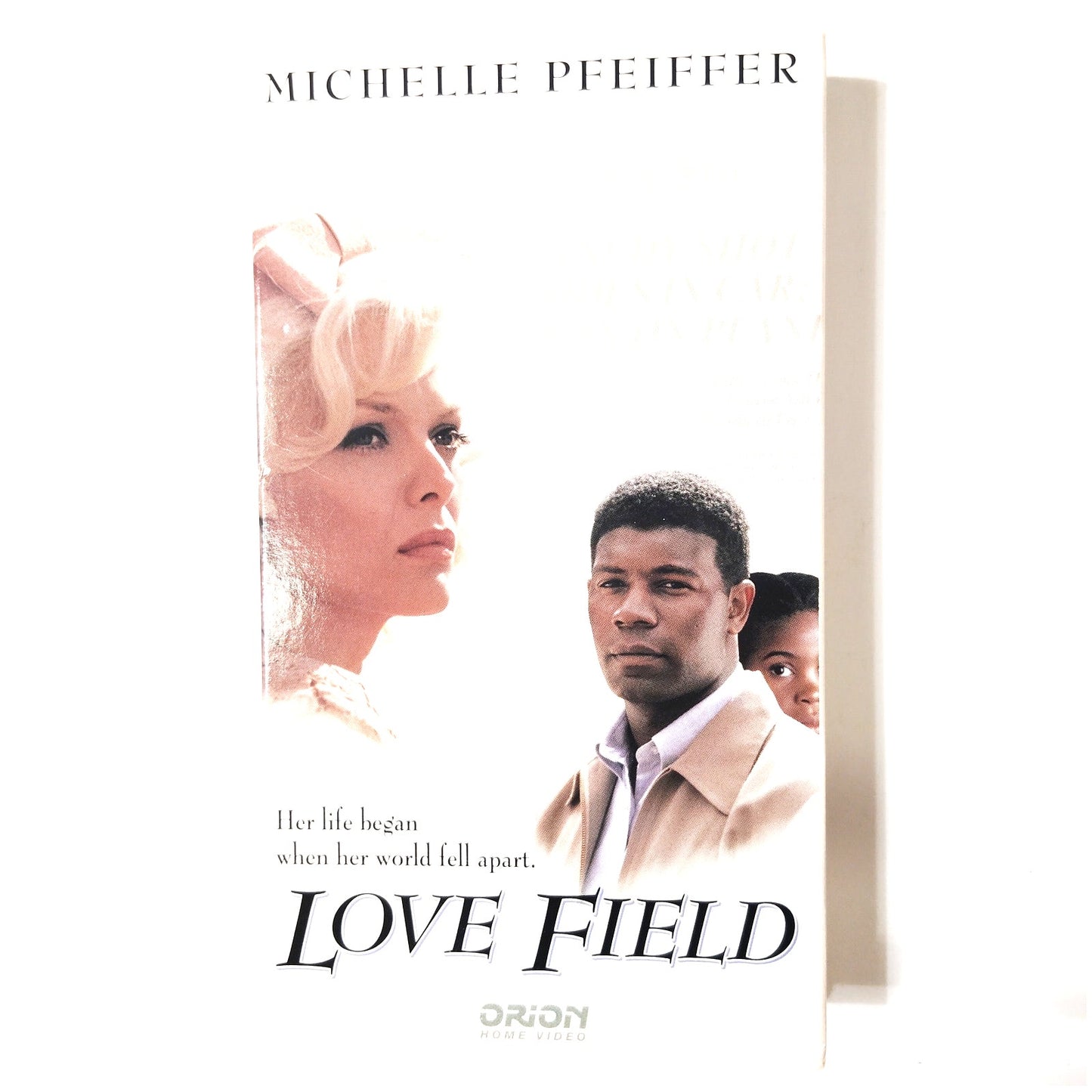 Love Field VHS 1993 Michelle Pfeiffer Dennis Haysbert Drama Warner/Orion
