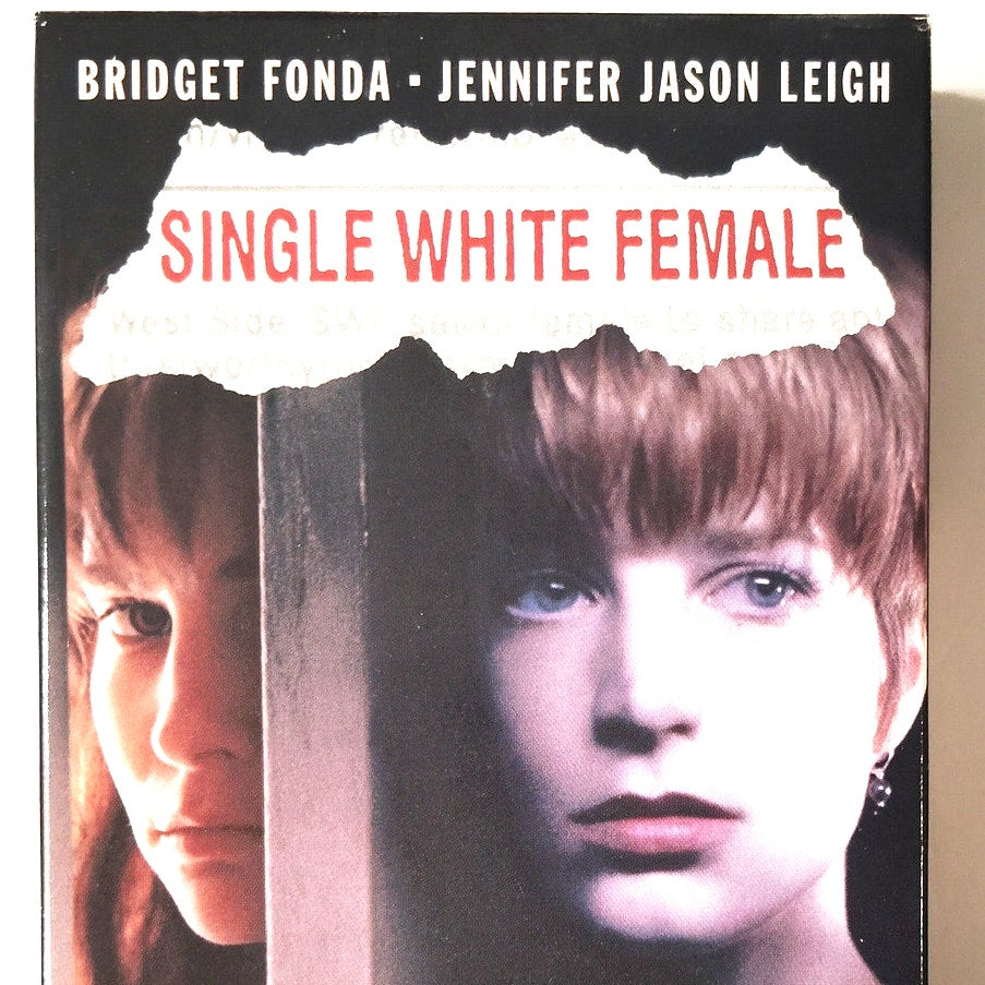 Single White Female VHS 1992 Bridget Fonda Jennifer Jason Leigh Thriller