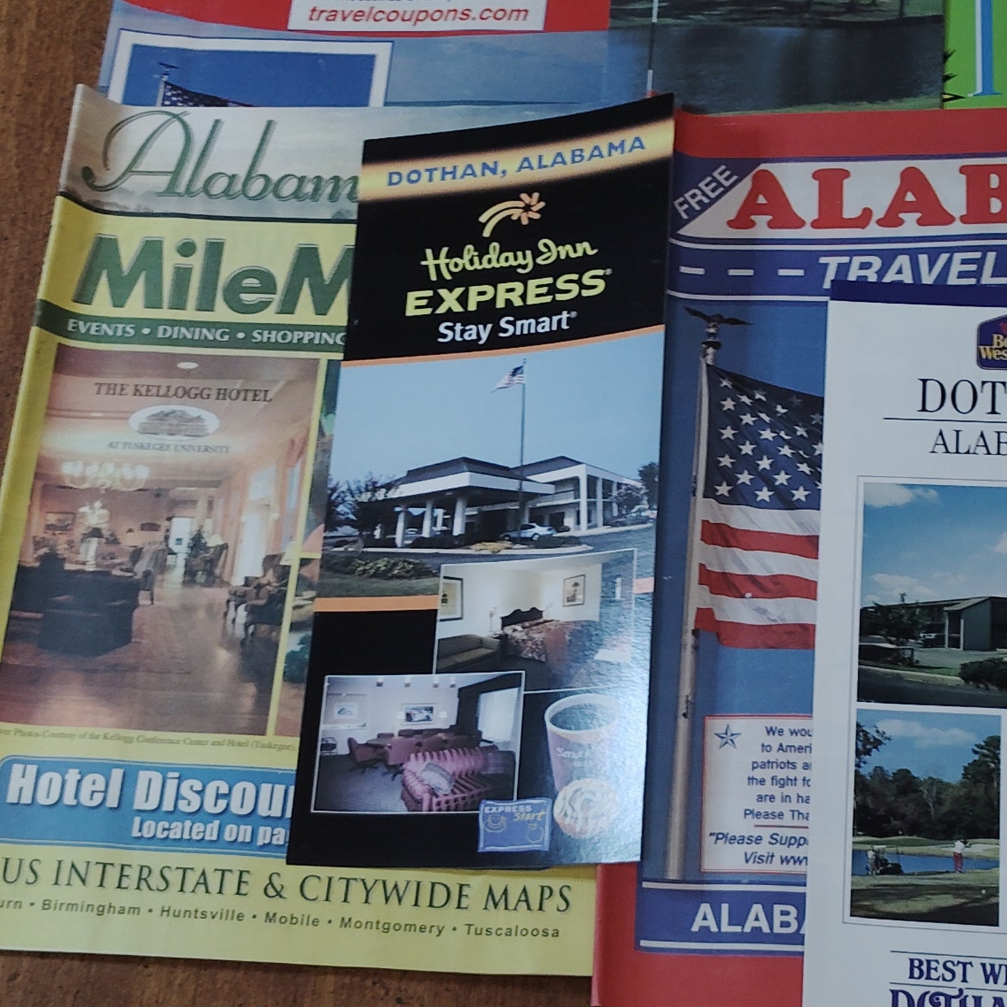 2006 Bahamas & Alabama Travel Ephemera Lot – Brochures, Guides & Souvenirs