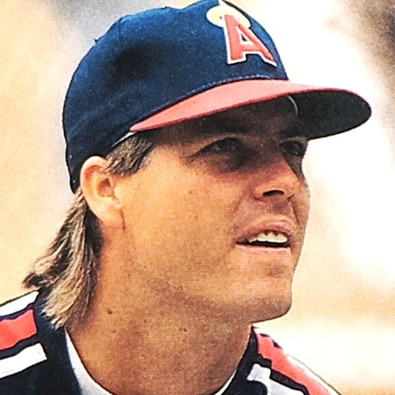 1991 Score Mark Langston #21 California Angels Pitcher MLB Baseball Card NM
