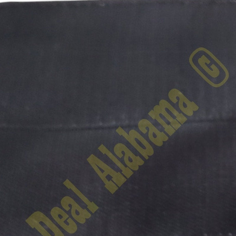 NOS, SECURITY 9" x 5" Silver Text, Black Background, Hook-N-Loop Back or Sew On