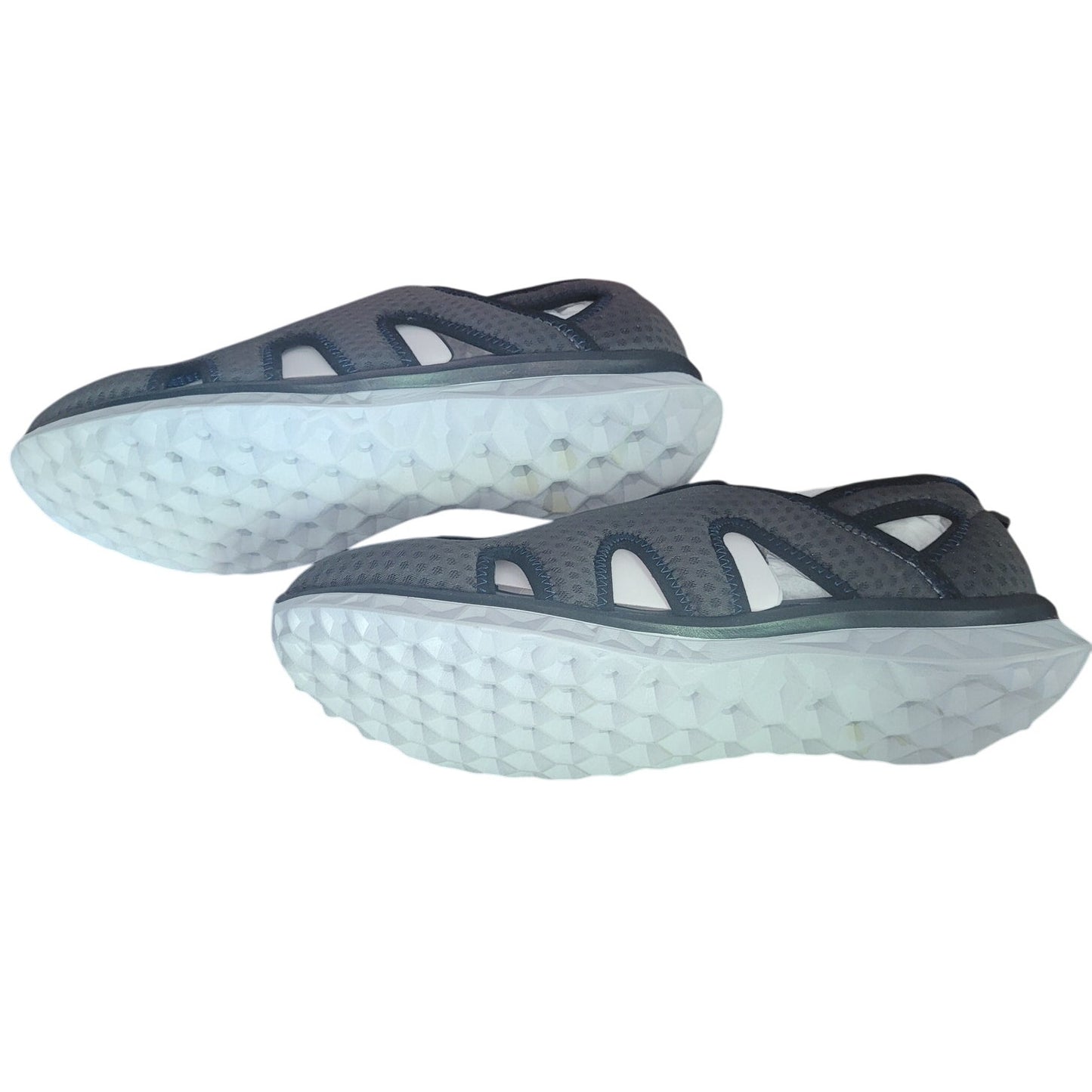 BASS OUTDOOR Men's HEX MESH Vent Hiking Shoe, Asphalt, 9.5 (LW Trail Grip, NIB)