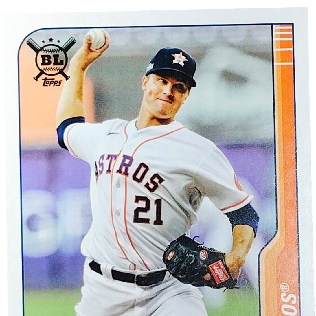 2021 Topps Big League #150 Zack Greinke Orange Houston Astros Pitcher - VG/EX
