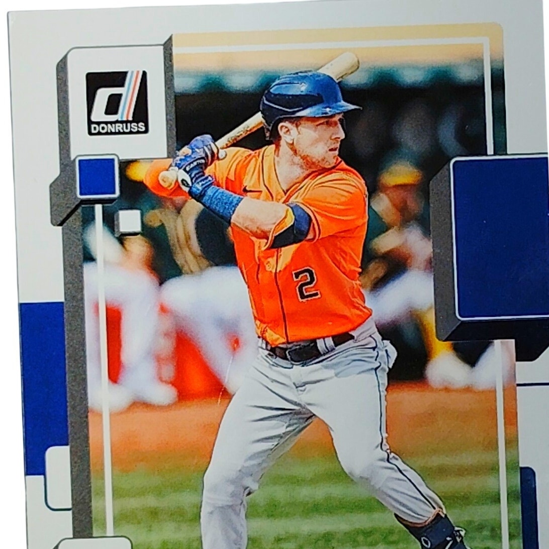 2022 Donruss #110 Alex Bregman Houston Astros Third Baseman - VG/EX