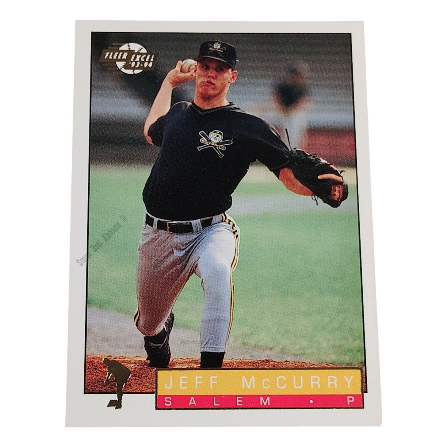 Jeff McCurry, Salem Buccaneers, No. 253,  93-94 Fleer Excel Minor Leagues