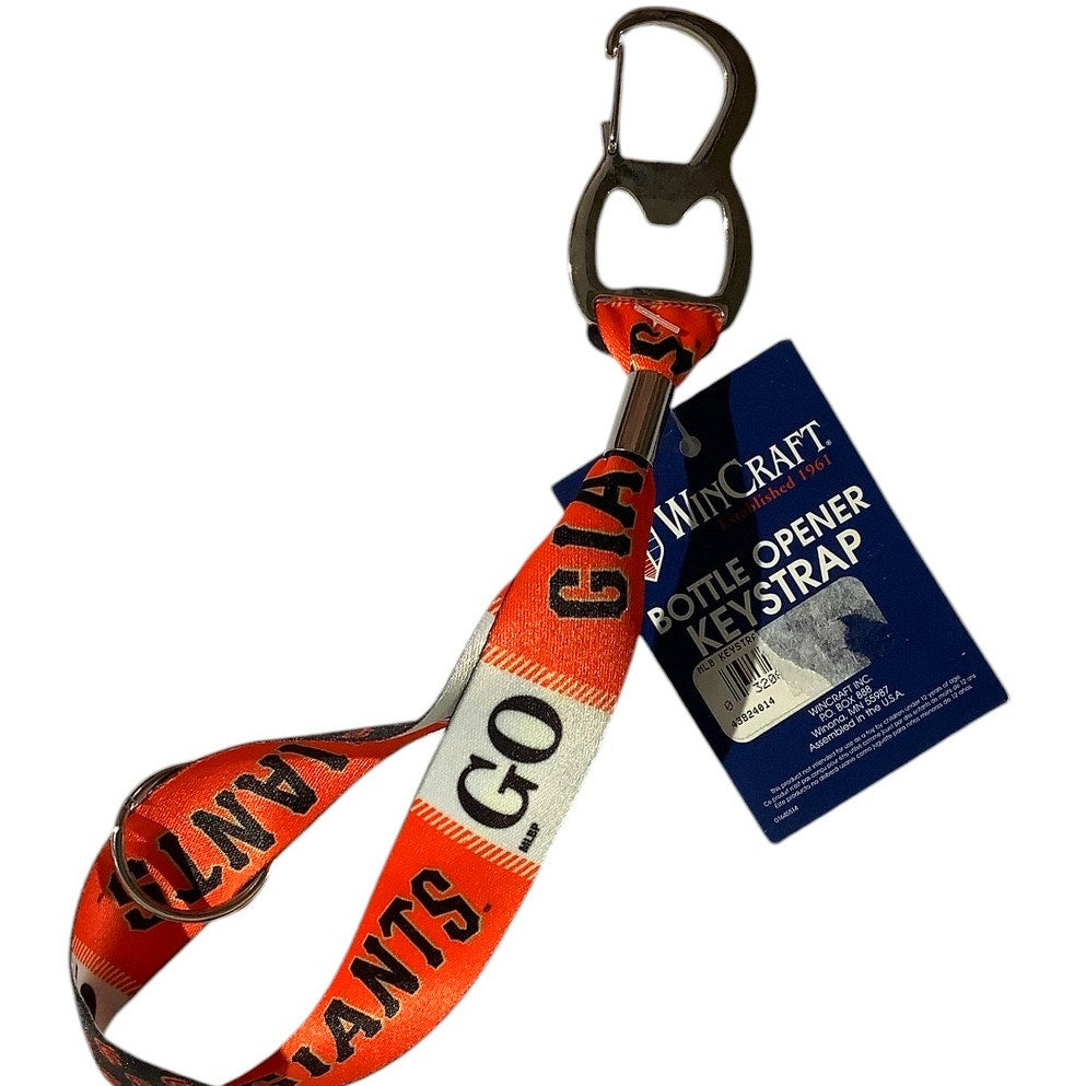 San Francisco Giants MLB Lanyard Bottle Opener Key Strap Key Chain Keychain