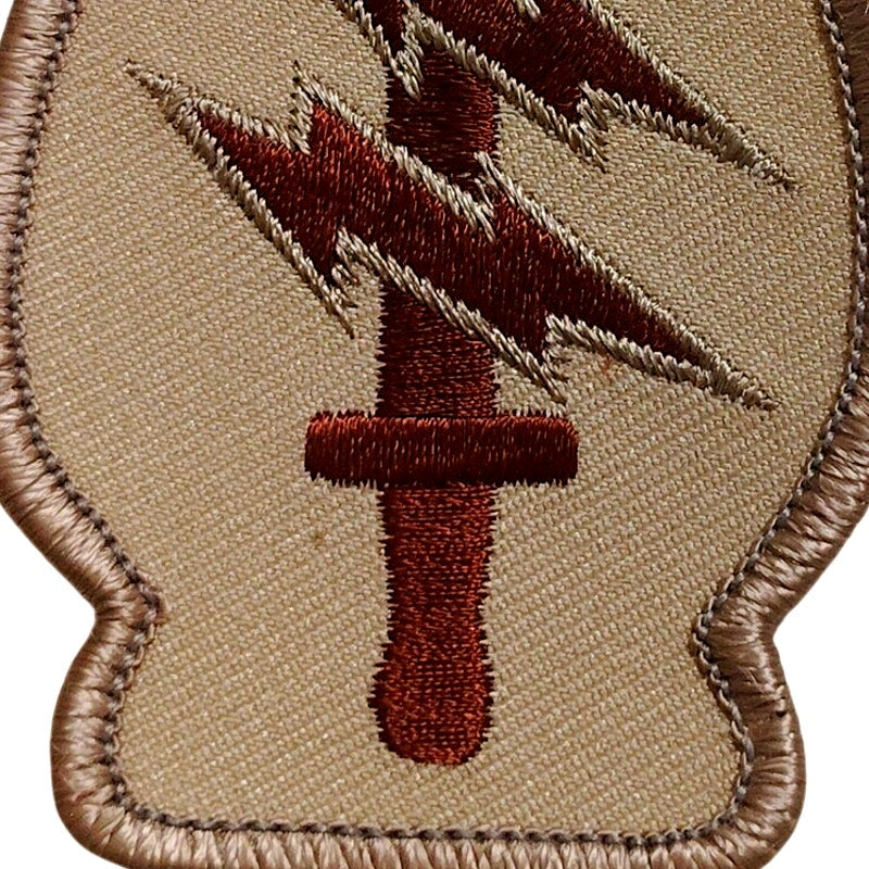 U.S. Army Special Forces Arrowhead Patch – Brown – 3‑1/4" × 2" - Sew-On
