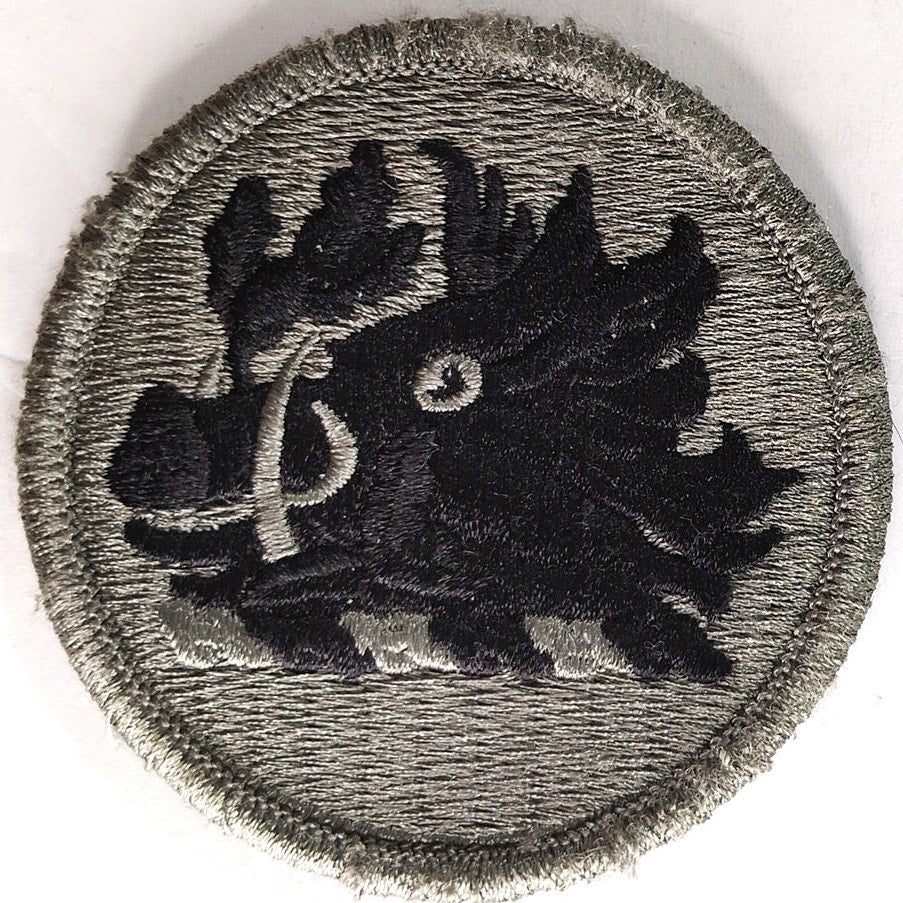 Georgia Army National Guard ACU Patch Subdued 2‑5/8" Hook Back, Embroidered